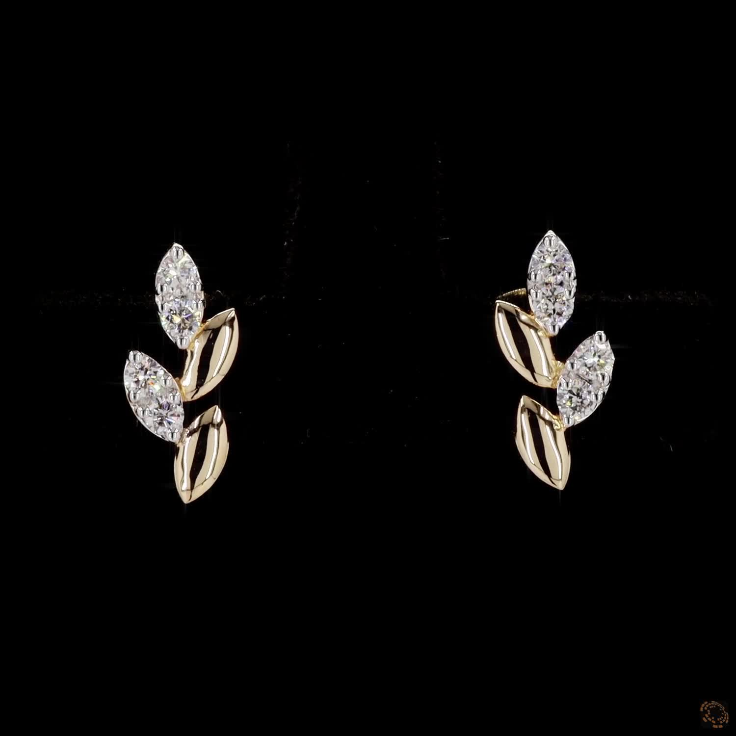 Four Leaves Earrings